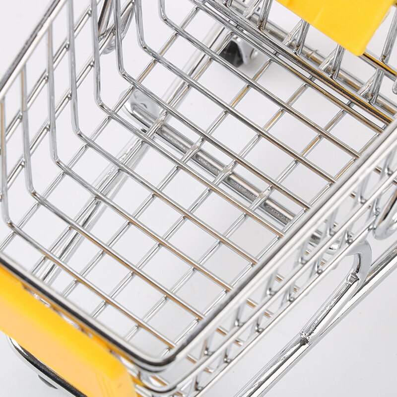 Mini jouet caddies petit jouet pour animaux de compagnie supermarché Handcart panier utilitaire panier de stockage stockage à la maison
