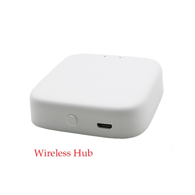 Réveil intelligent WiFi avec lumière, réveil, réveil, 7 couleurs, avec Tuya ZigBee Hub 3.0, fonctionne avec Alexa Google Home: Wireless Hub