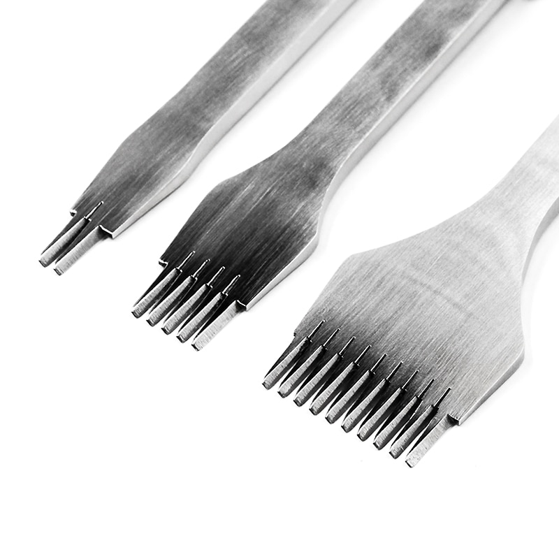 SOZO Hand made DIY leather tools French Style Chisel leather cutting oblique flat cutting polishing 2.7/3.0/3.38/3.85mm