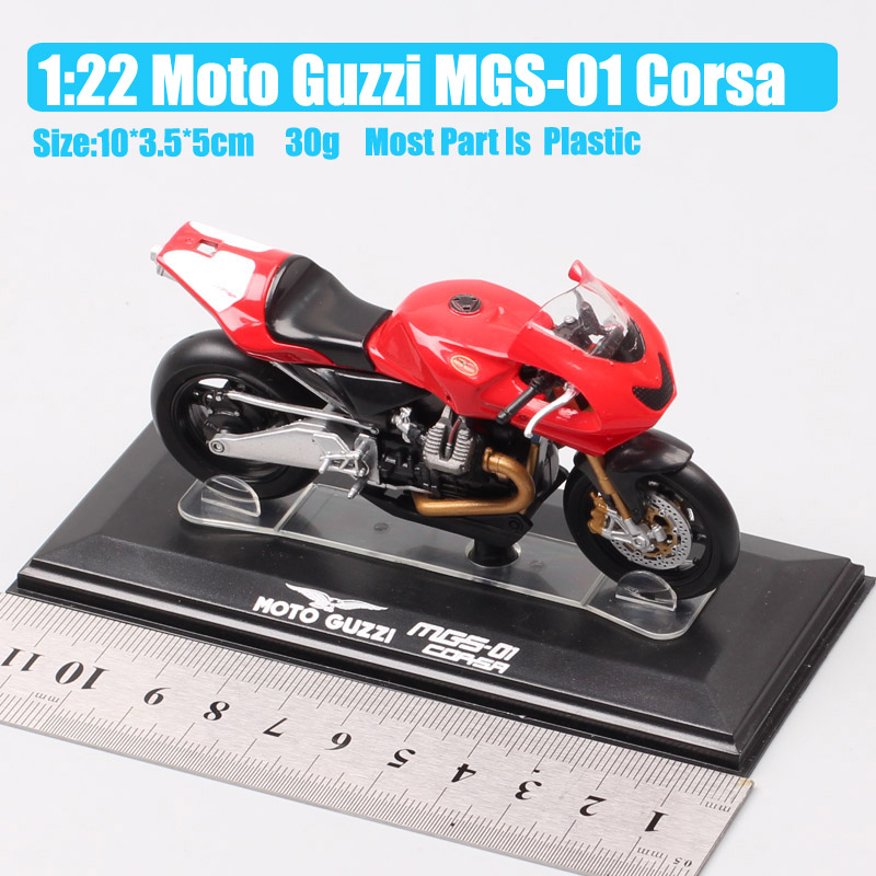 1/22 scala Starline Italeri Moto Guzzi V7 V11 Falcone Galleto Breva Normale corsa griso moto rcycle Giocattoli Pressofusi E Veicoli modello: Guzzi MGS01 corsa