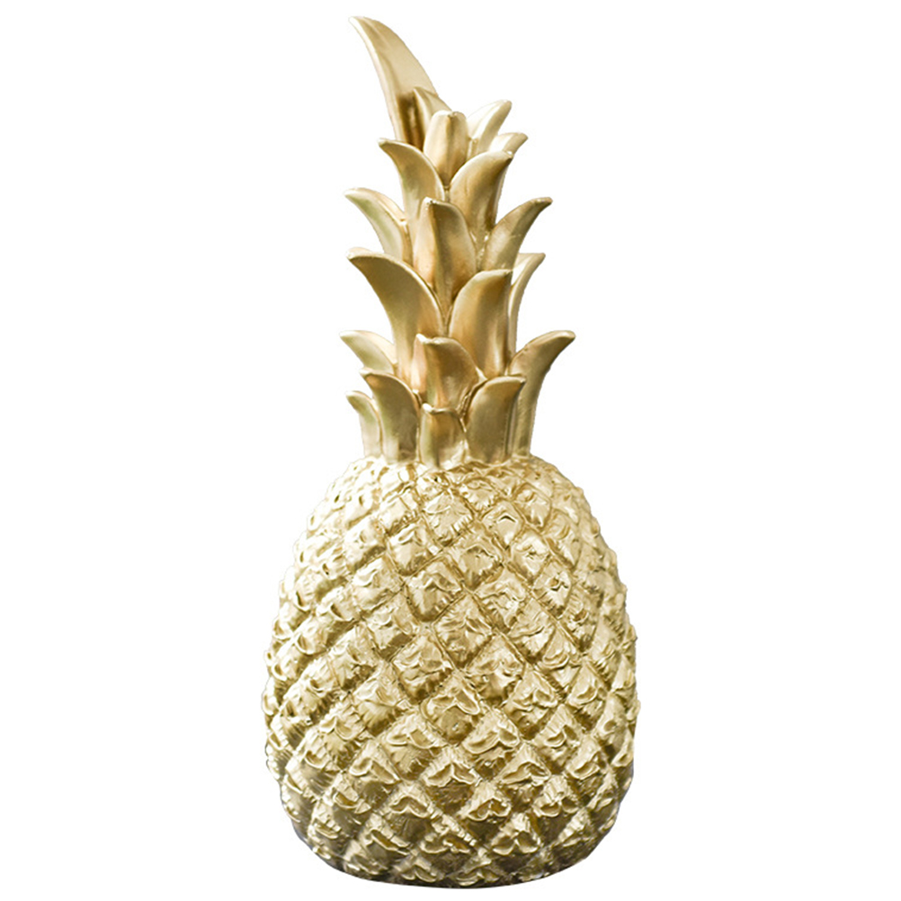 nordisk moderne hjem innredning gylden ananas vin skap vindu skrivebord vise rekvisitter hjem dekorasjon tilbehør: M / måke