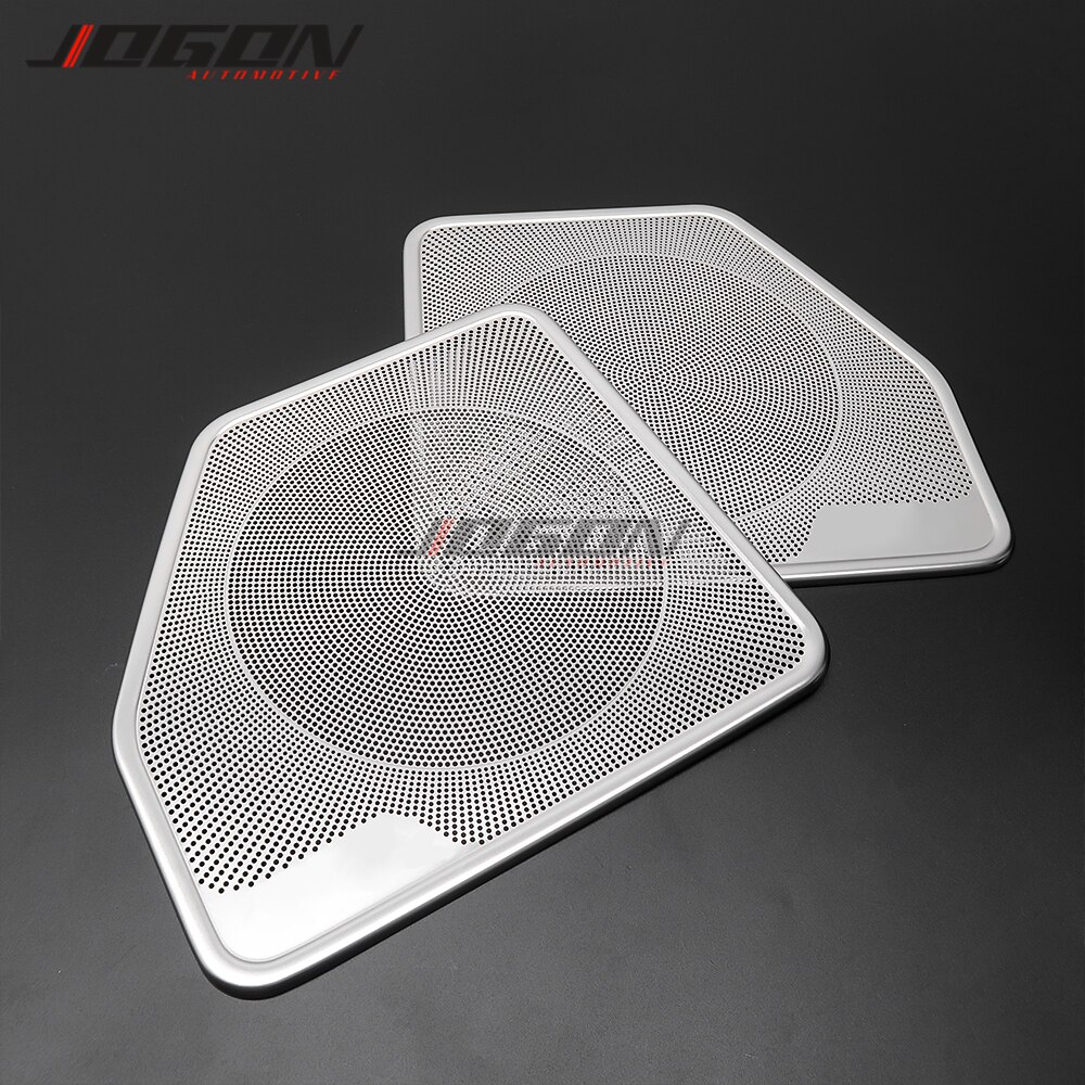 Auto Interieur Tweeter Hoorn Stereo Speaker Sound Cover Deur Panel Trim Etch Sticker Voor Ford F-150 F150 + Auto styling