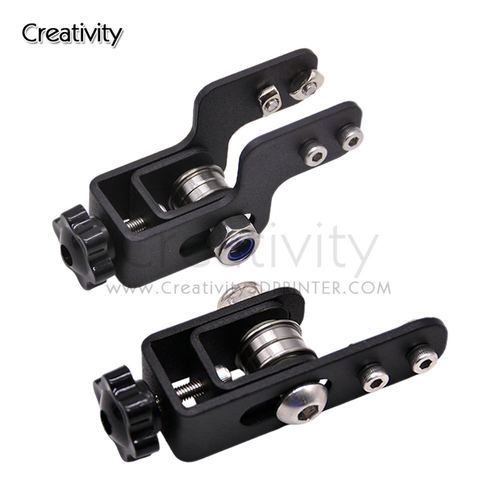 Synchronous Belt Stretch Straighten Tensioner X axis V-Slot profile 2040 4040 Y Axis For Ender 3 /V2/CR-10/10S 3d Printer: Blue