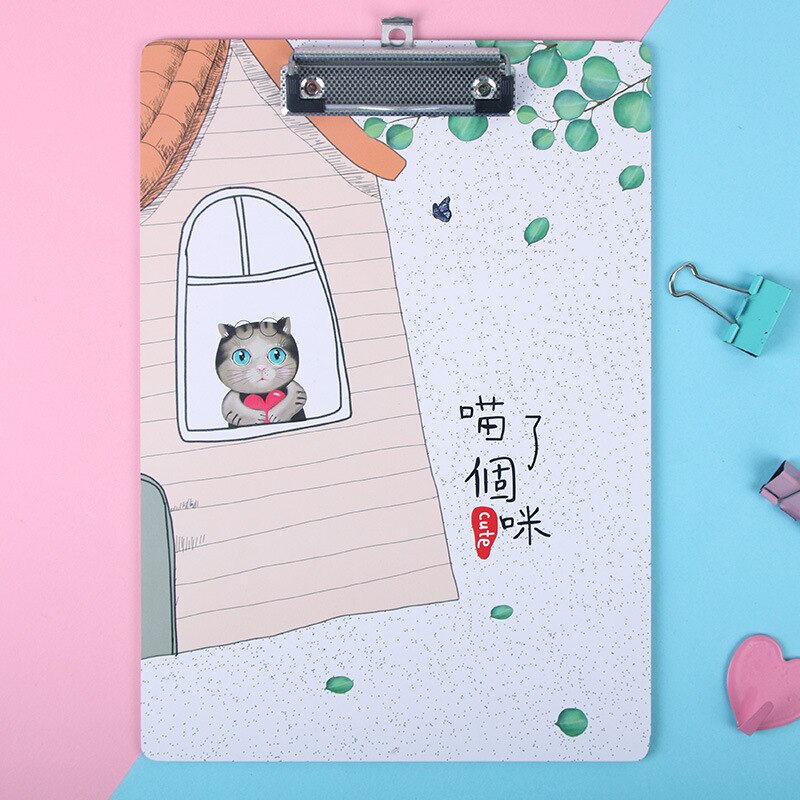 Student paper data folder writing pad drawing board