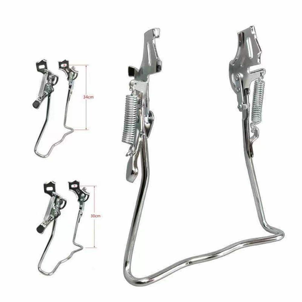 20 22 24 26in Bike Bicycle Stand Rear Kickstand Black Beach Bike Cruiser Double Leg Parking Rack Road Bicycle Accessories