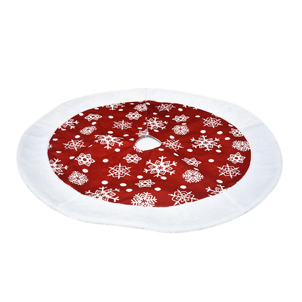 Christmas Tree Skirt Circular Tree Base Tree Apron Festival Party Decor Merry Christmas for Home Skirts Year Decoration: I