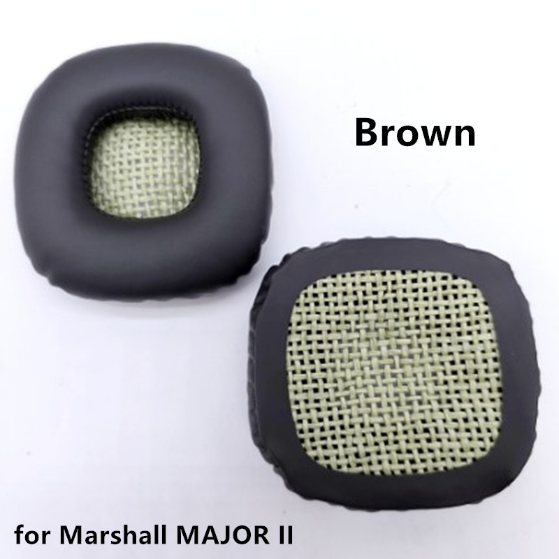 1 par de almohadillas de repuesto para auriculares Marshall Major 2/3, almohadillas para los oídos, funda para los oídos para Marshall Major II III: Olive