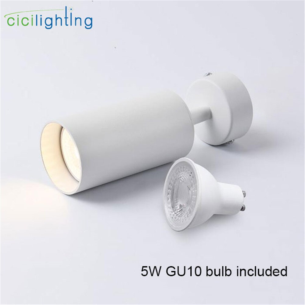 Moderne 7W GU10 LED Spoor Spots COB Plafond Lampen zwart wit golden Verstelbare AC85-260V Verlichtingsarmaturen Woonkamer Winkel