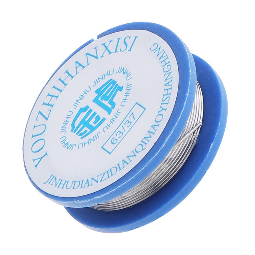 2% Flux 63/37 10g 0.8mm High Purity Rosin Core Solder Wire with Low Melting Point for Electric Soldering Iron