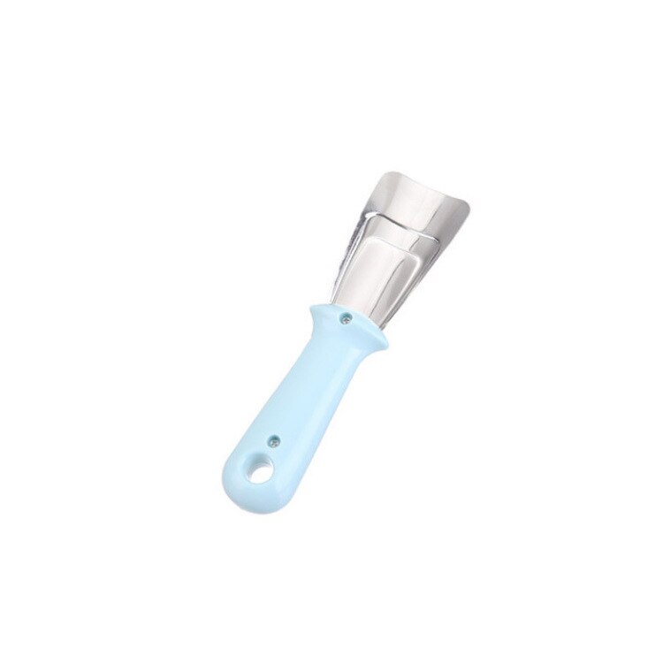 Refrigerator Deicer Shovel Multifunction Household Defrosting Cleaning Gadget Ice Defrost Removing Scraper Kitchen Tools: blue