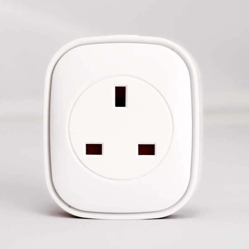 Eu / uk / usa type 16a zigbee smart stikkontakt trådløs zigbee protokoll strømmåler 3000w