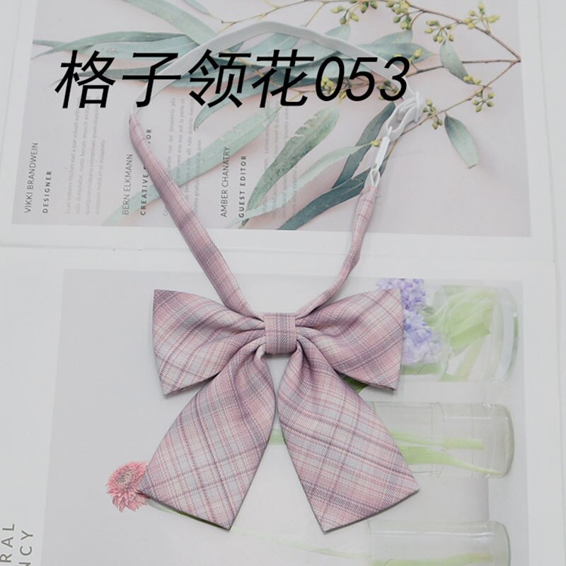Women&#39;s Plaid Bow Tie Uniform School Uniform College Wind Casual Bow Tie Sailor Suit Bow Tie Adult Plaid Bow Tie Girl Bow Tie