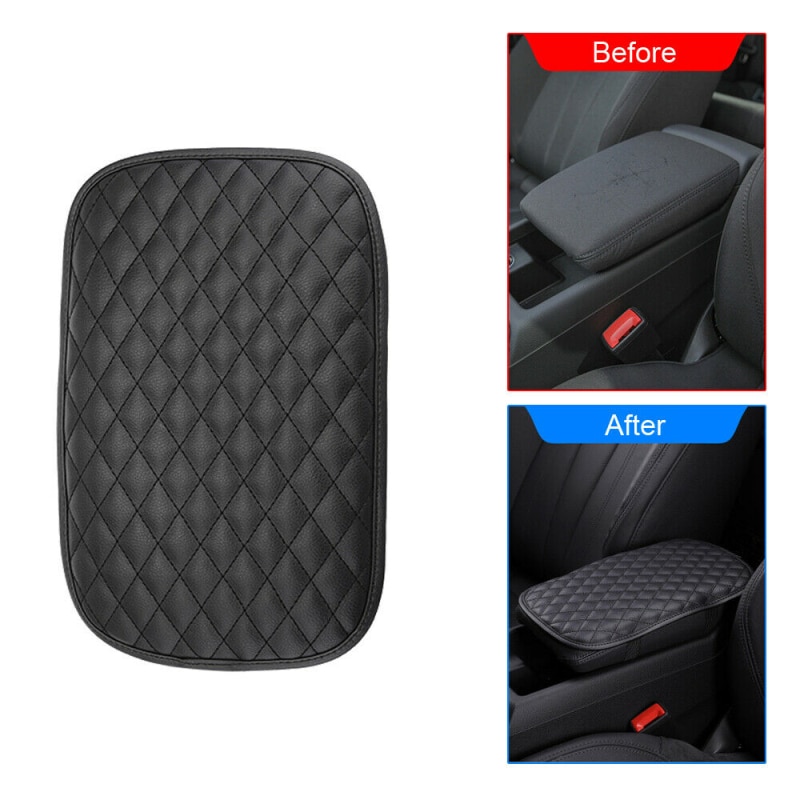 Housse de coussin imperméable pour accoudoir de voiture, housse de protection en cuir pour Console centrale de voiture, accessoires Automobiles