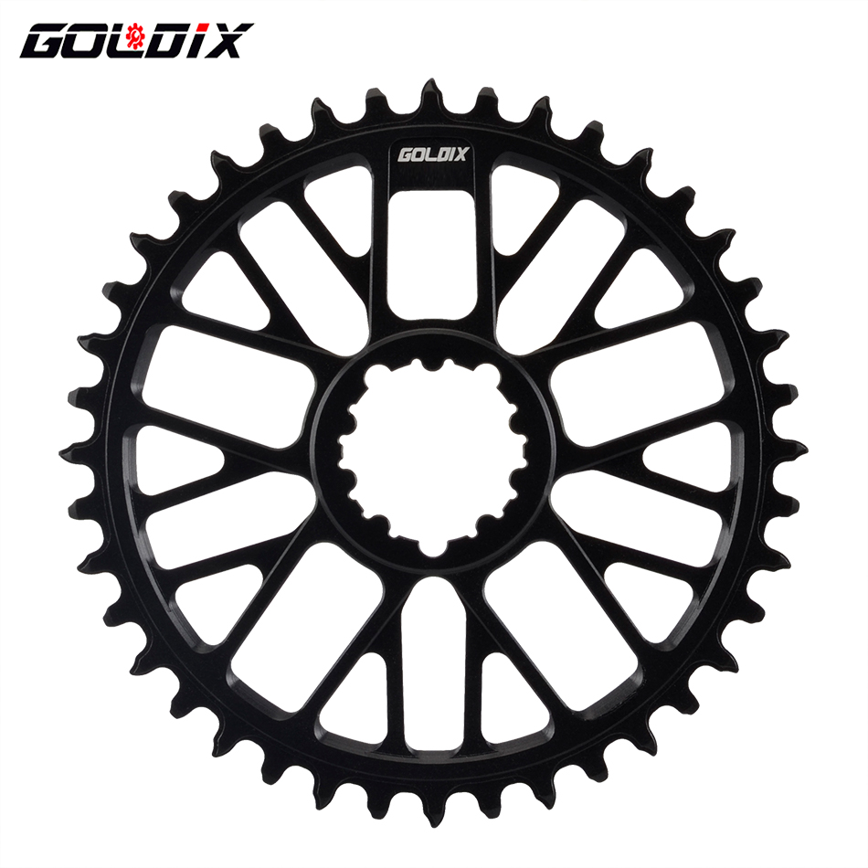 GOLDIX – plateau CNC ultraléger 32T-48T, pignon de manivelle à montage Direct, pour vtt/vélo de route, pour montage Direct, 3 boulons