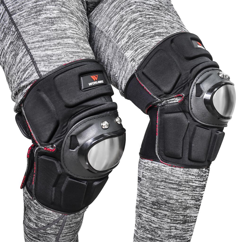 Curated visual reference: Motorcycle Safety Gear For Knee And Elbow Road Rash Reference: Wosawe Motorcycle Knee Pads Eva Protective Gear El