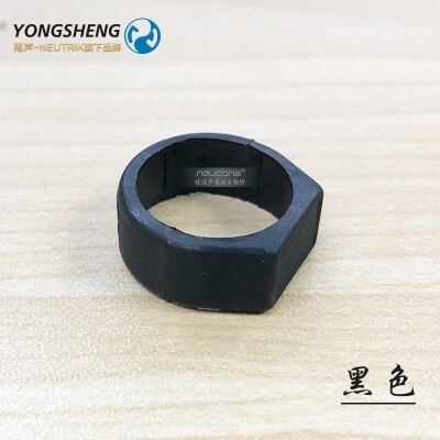 YS-CCR YONGSHENG For YS136N / YS137N XLR Plug Color Ring Multi-color Roll-proof Ring Marking Ring 10 colors: BLACK / 1PCS