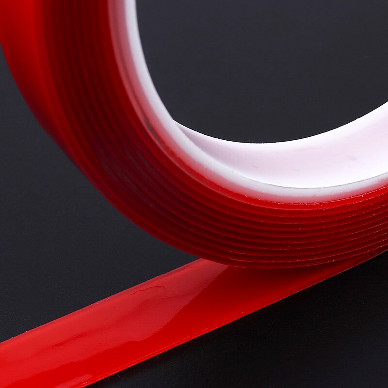 3m/transparent Silicone Double Sided Tape Sticker for Car High Strength High Strength No Traces Adhesive Sticker for LED PU