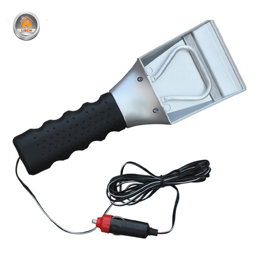 Car Scraper Electric Heated Ice Scraper Windshield Defrost Clean Tool Window Snow Removal Shovel Automobile Cigarette Lighter