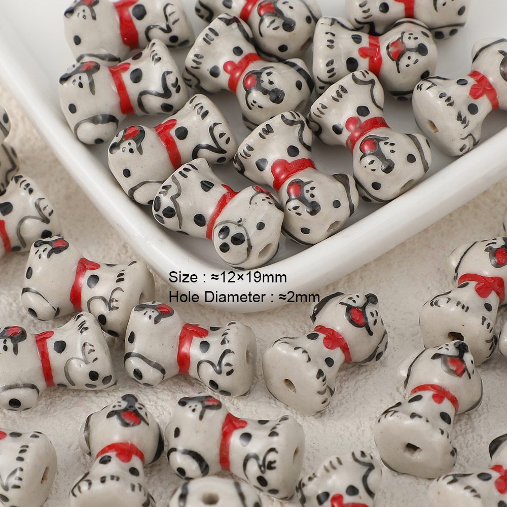 Meibeads 5 Stks/partij Keramische Dieren Kralen Multi Color Losse Spacer Kralen Voor Sieraden Maken Diy Armband Ketting Accessoires: Blauw