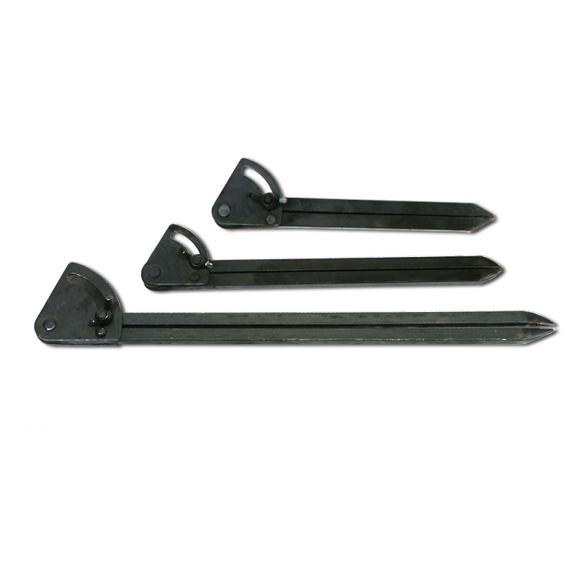 Metal Adjustable Carpenter Woodworking Scriber Compass, Diy Industrial Fitter Compass Combination Square