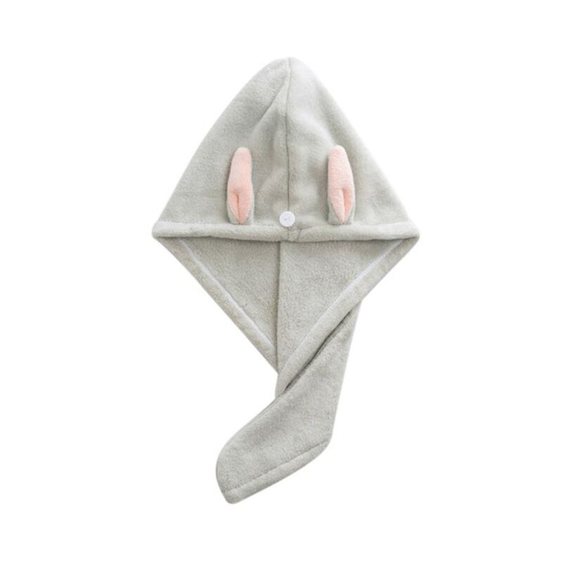 Microfiber Haar Sneldrogende Droger Handdoek Bad Wrap Hoed Zwemmen Duiken Snel Droog Cap: Brown