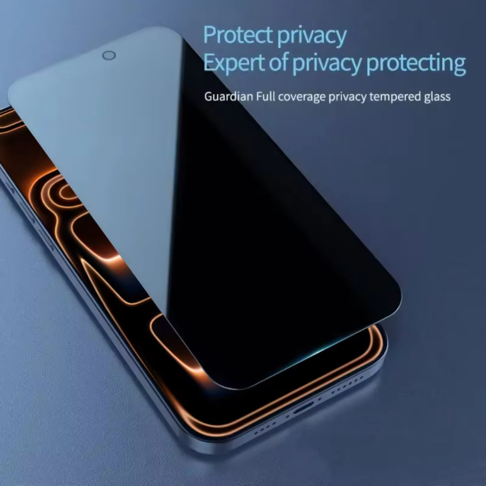 3-2Stck Oleophobe Beschichtung Privatsphäbetreffend Displayschutzfolien Für iPhone 17 Profi Luft 16 15 11 13 12 14 Profi Max Plus Anti Spion Gehärtetes Glas