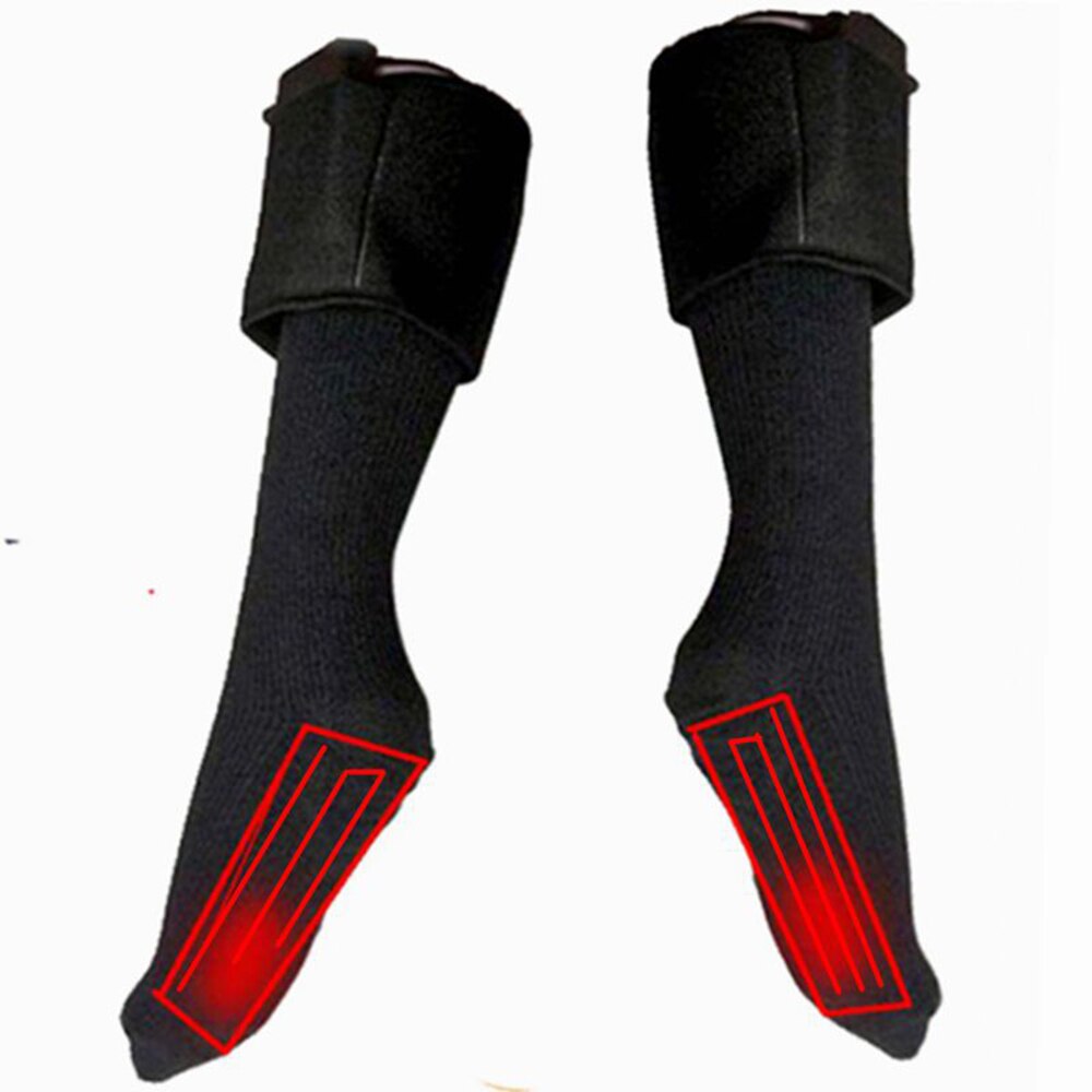Neue Motorrad Socken Winter Beheizt Socke USB Elektrische Motorrad Stiefel Heizung Socken Infrarot Beheizten Socken draussen Skifahren Socke #