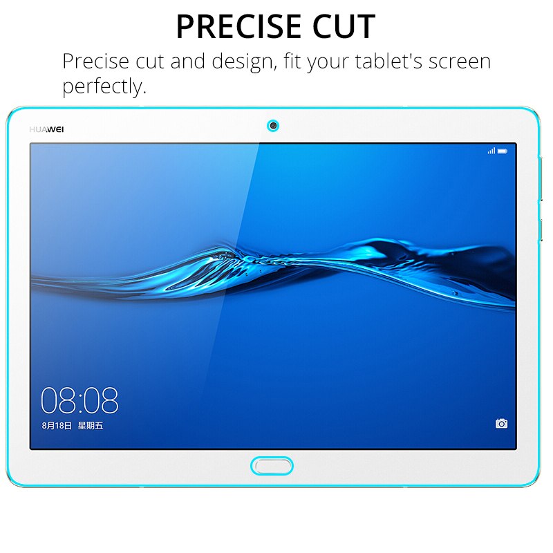 Skärmskydd i härdat glas för huawei mediapad  m5 lite 10.1 m5 lite 8.0 t5 10 t3 10 9.6 m6 10.8 t3 8 tablettglasfilm
