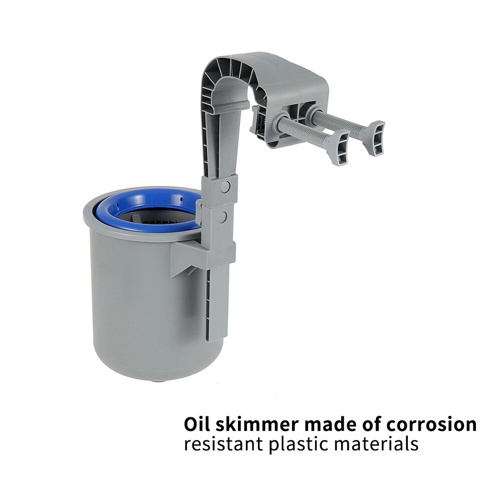 Pool Surface Skimmer Wall Mount Swimming Pool Filter Skimm Clean Leaves Absorb Debris Pool Clenaing Tool easy installation
