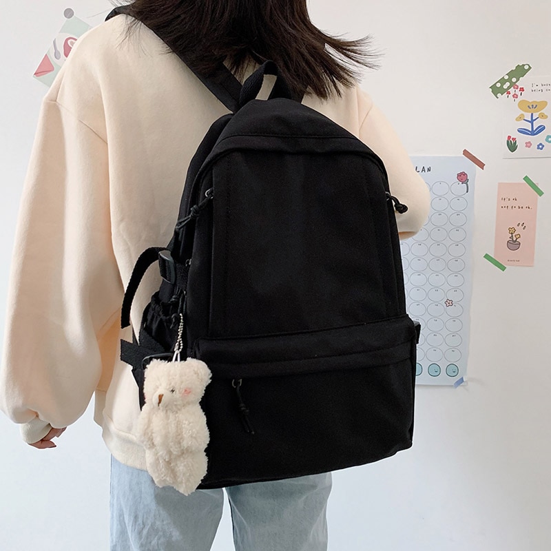 HOCODO Hochschule Schüler Damen Nette Rucksack Laptop Rucksack Freizeit Nylon Bagpack Schule Taschen Neue Reisetasche Für Teenager