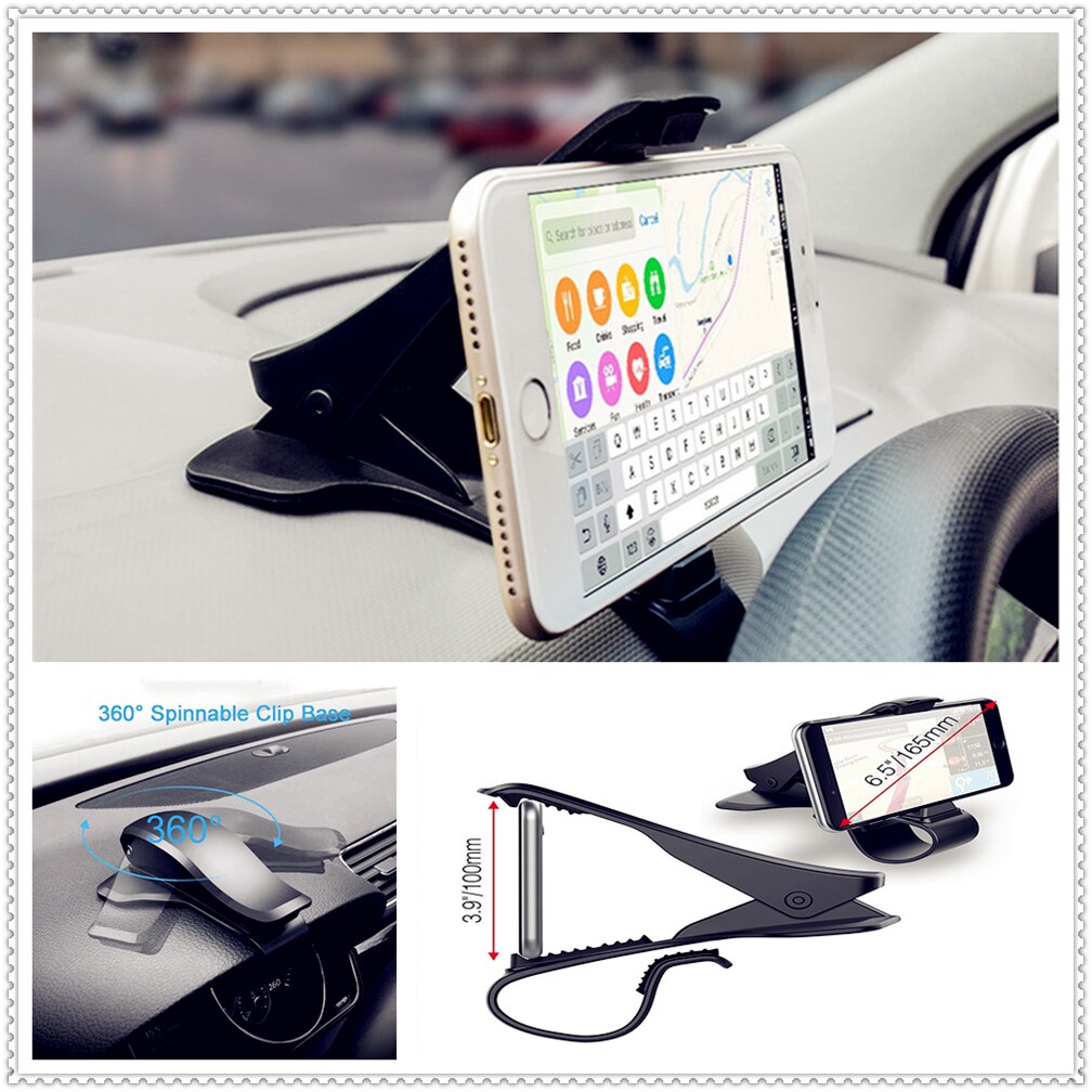 Car Phone Dashboard Holder Mobile Stand Mount for Mercedes Benz W203 W210 W211 W204 A C E S CLS CLK CLA GLK ML SLK Smart