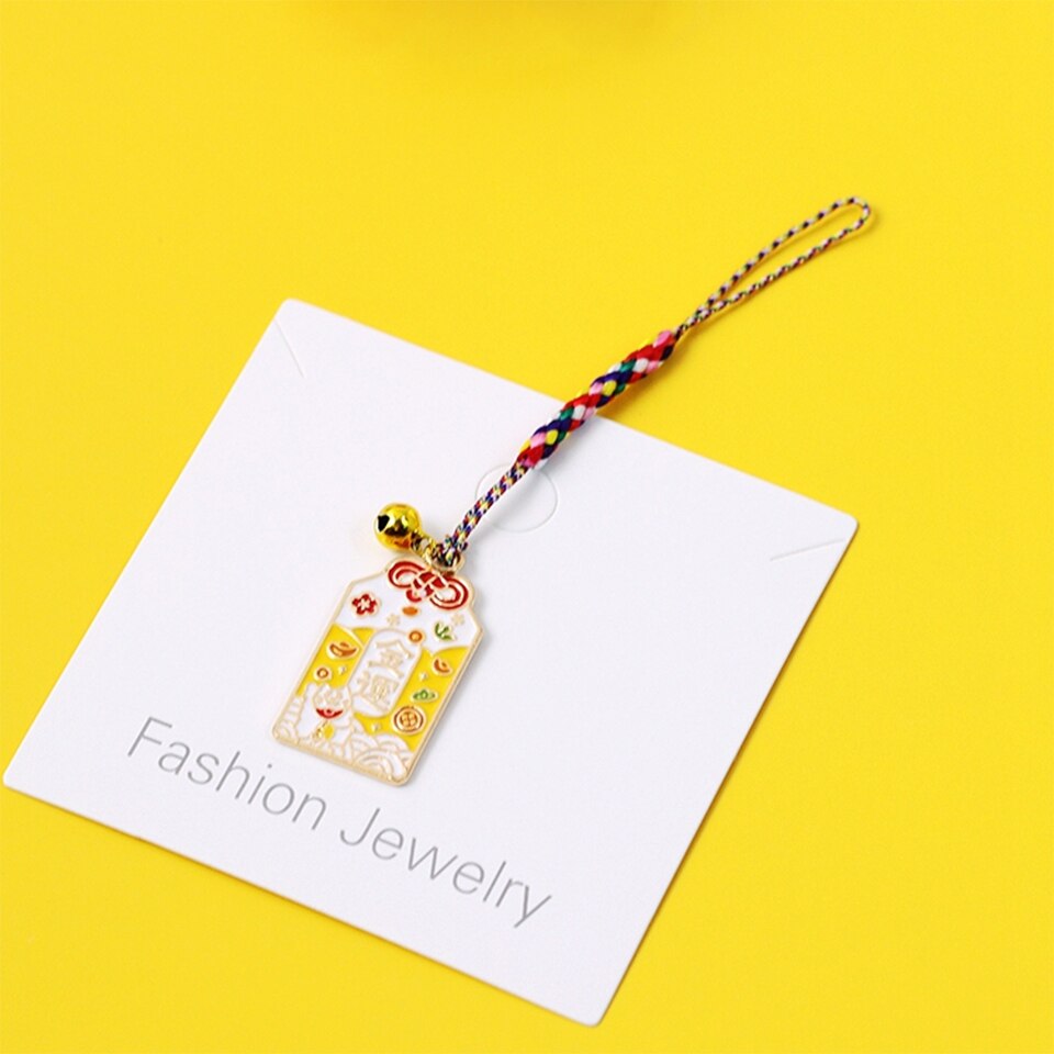 Japanese Style Smart phone Strap Lanyards for iPhone Samsung Xiaomi Mobile Phone Strap Rope Lucky Fish Decoration Phone Charm: B