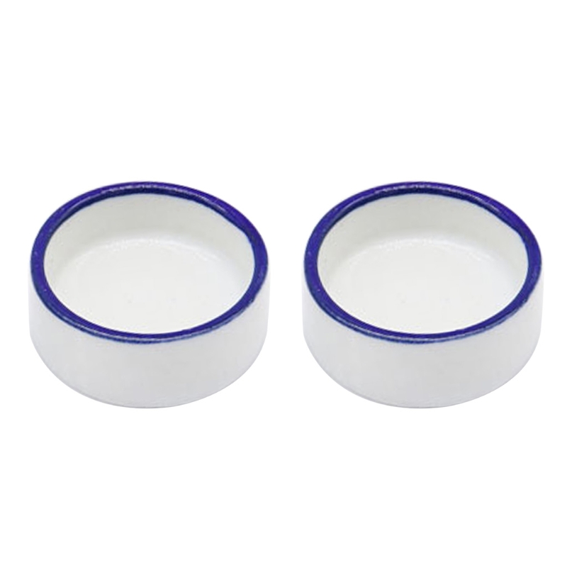 Reptile Food Bowl Lizard Gecko Food Water Dish Bearded Dragon Feeding Dish Ceramics Worm Dish for Lizard Anoles Spiders