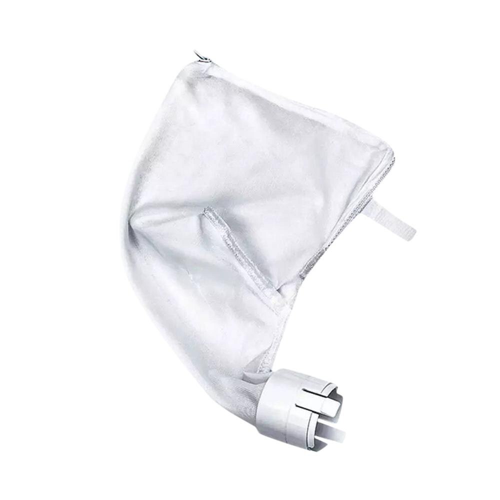 1/2 sacos do líquido de limpeza da piscina da malha do pc, substituição do zíper do saco para polaris 280 & 480 a abertura do líquido de limpeza da piscina faz a malha da piscina n50: 1PC