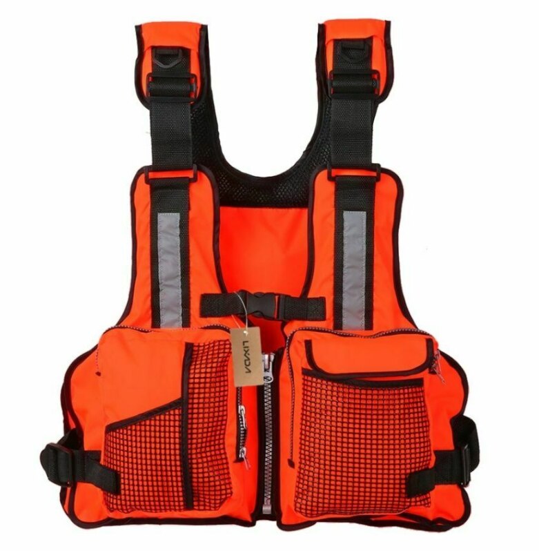 Manual Inflatable Life Jacket Vest For Adults - Sailing, Kayak, Canoe, Fishing