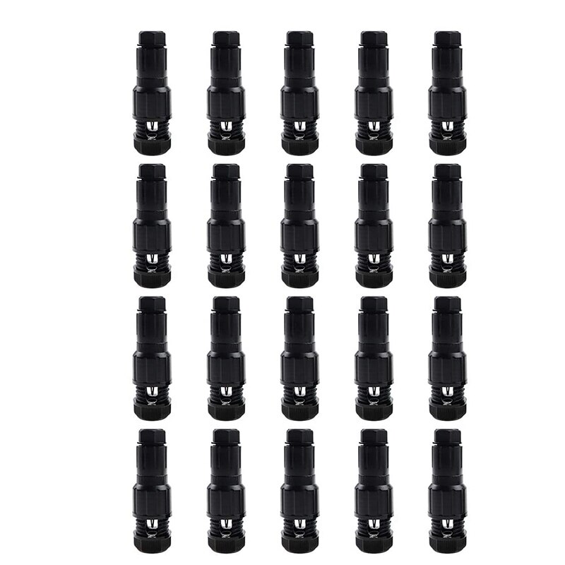 20Pcs Laagspanning Landschap Draad Connector Installeren Landschap Verlichting Connector 12-14 Gauge Draad: Default Title