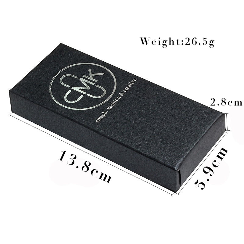 Boîte de montres CMK rectangulaire, boîte d'emballage originale, de , boîtes de montres pour bijoux présents,