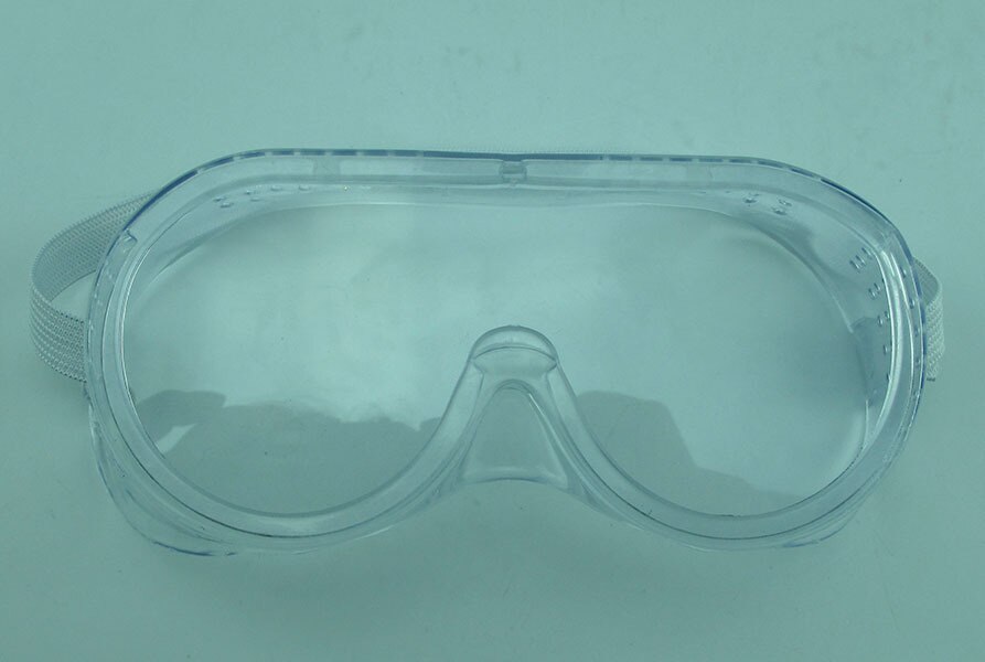 Zachte pvc veiligheidsbril transparant montuur beschermende bril stofdichte bril