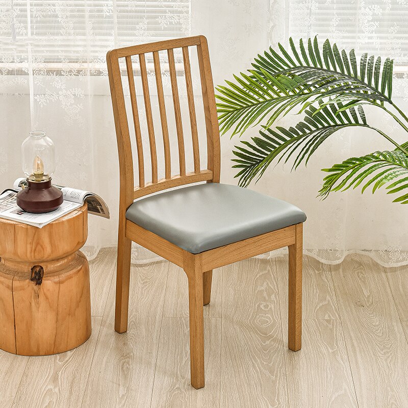 Waterproof Fabric Seat Cushion Cover Easy-going Office Seat Covers Elastic Dining Chair Covers For Modern Home Hotel Living Room