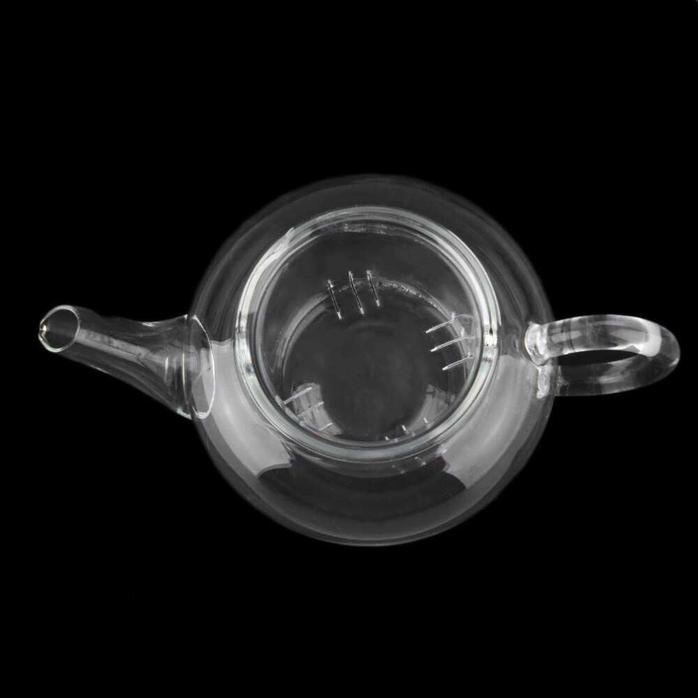 Heat Resistan Glass Teapot With Infuser Coffee Tea Leaf Herbal Pot 250ml transparent teapot Worldwide Store