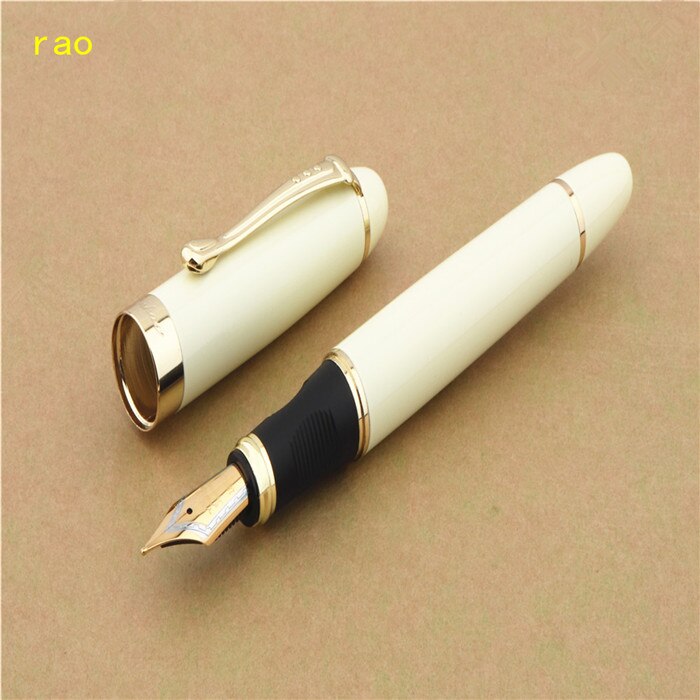 Jinhao  x450 stylos à plume pour bureau d'affaires et fournitures scolaires: Blanc laiteux