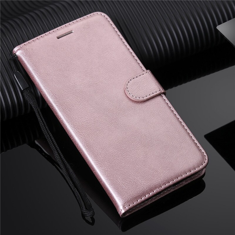 For Motorola Moto E6 Leather Case on sFor Fundas MOTO E6 E 6 Cover Motorla Moto E6 Play E6 Plus Case Flip Wallet Phone Case Etui: For Moto E6 / Pink