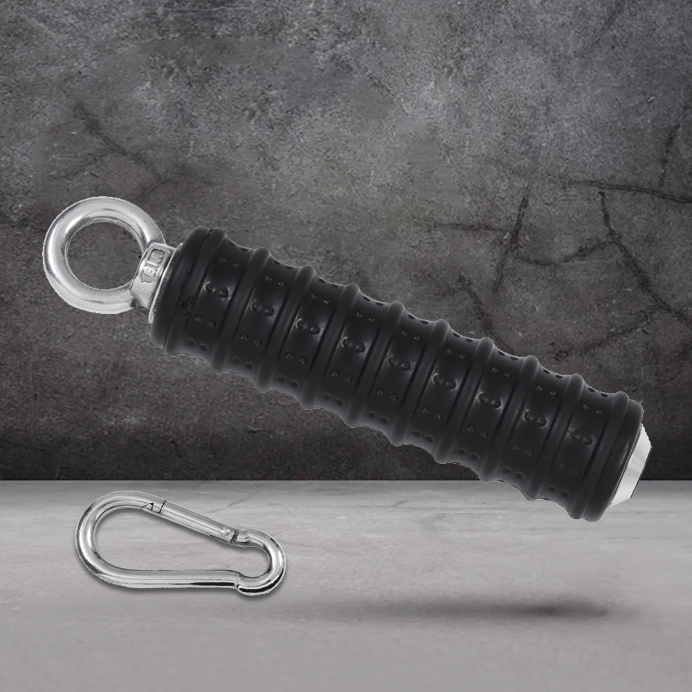 Push Down Single Gym Handle Fitness Pull Down Heavy Exercise Hand Grip Heavy Duty Exercise Handle for Cable Machine Attachment