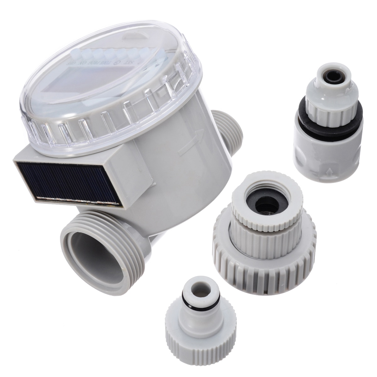 Mayitr Garten Bewässerung Timer Solar Digital LCD Auto Bewässerung Timer Wasser sparende Bewässerung Controller Bewässerung System