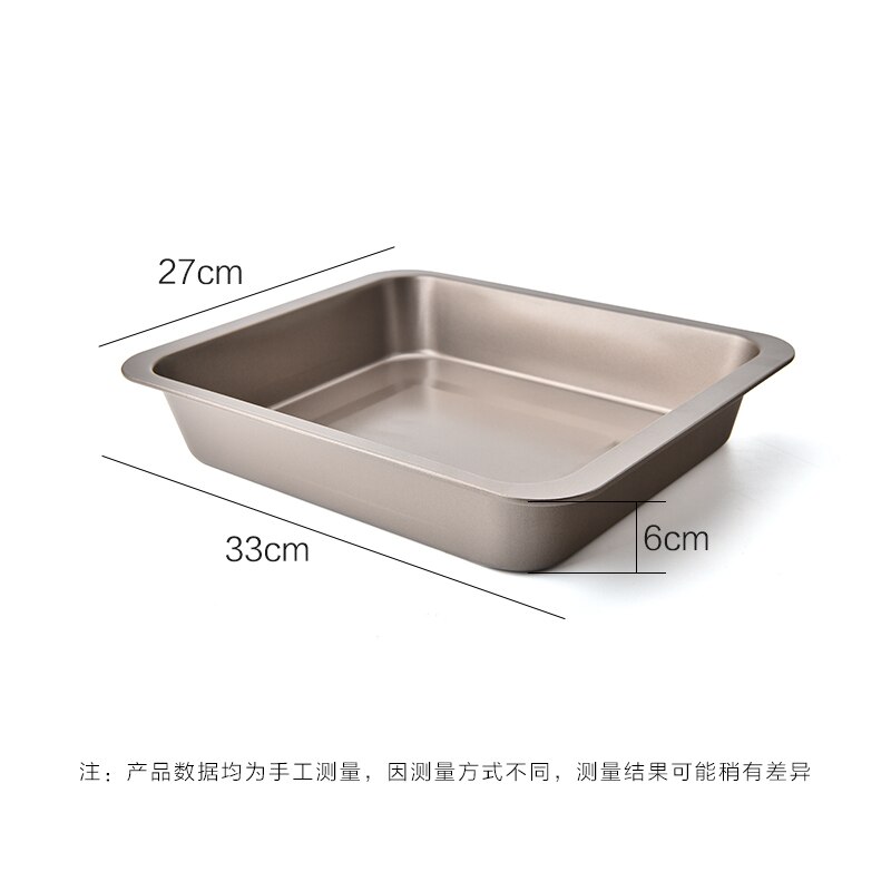 Carbon Staal Rechthoekige Non Stick Bakken Pan, Cake Pan, Biscuit Fornuis, Bakken Pan Mold, cake Keuken Koken Gereedschap