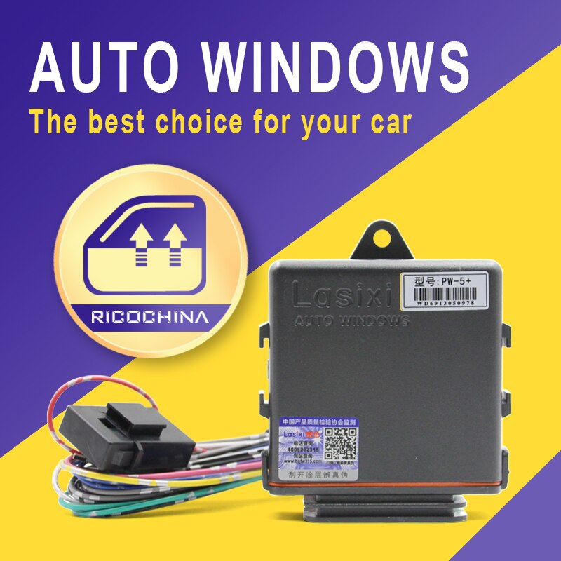 Top car auto power Windows Closer for Car Alarm 4 Door Auto Safety Auto Close Window Roll Up Closer Module Systems