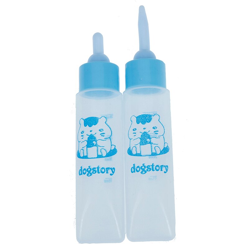 1Pcs Pet Melk Fles 30Ml Siliconen Tepel Kleine Dier Voeden Hamster Kat Honden Puppy