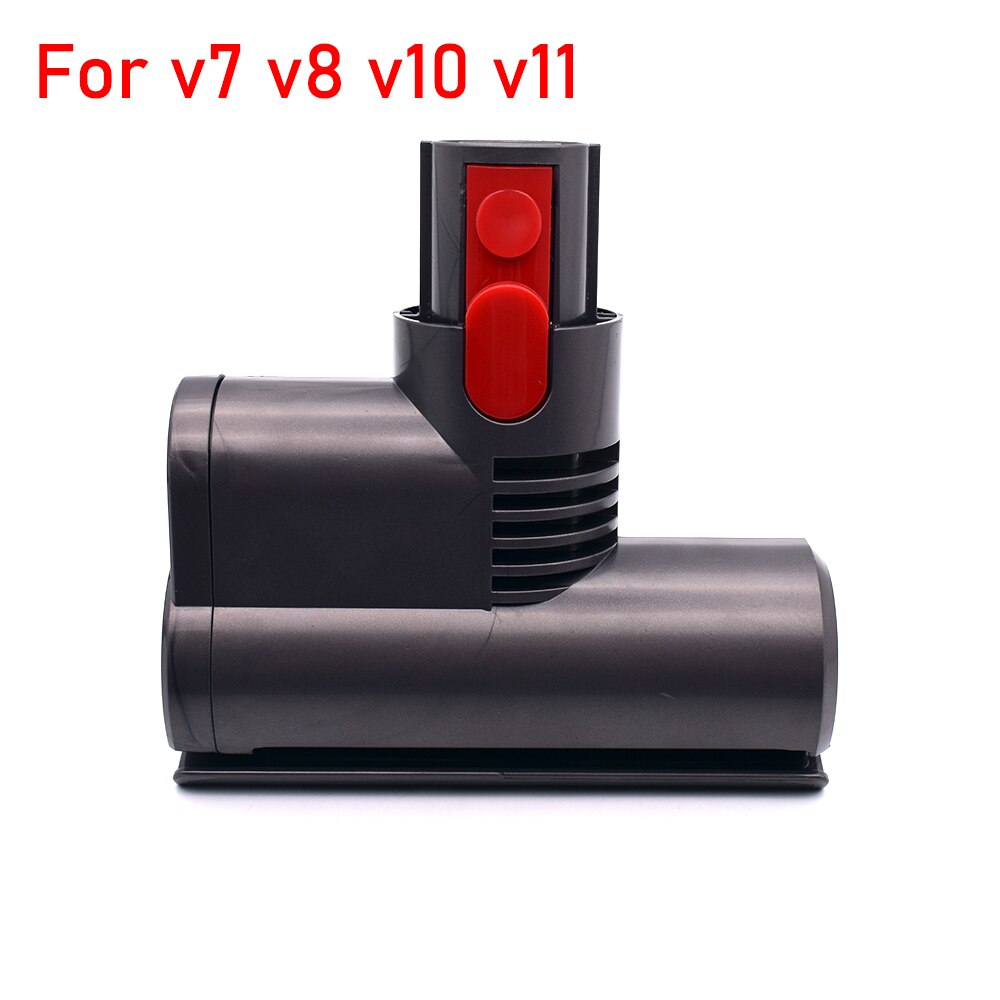 Mite Removal Suction Head for Dyson V6 V7 V8 V10 V11 Vacuum Cleaner Mini Electric Turbo Brush Head Tool Accessory Parts: v7v8v10v11