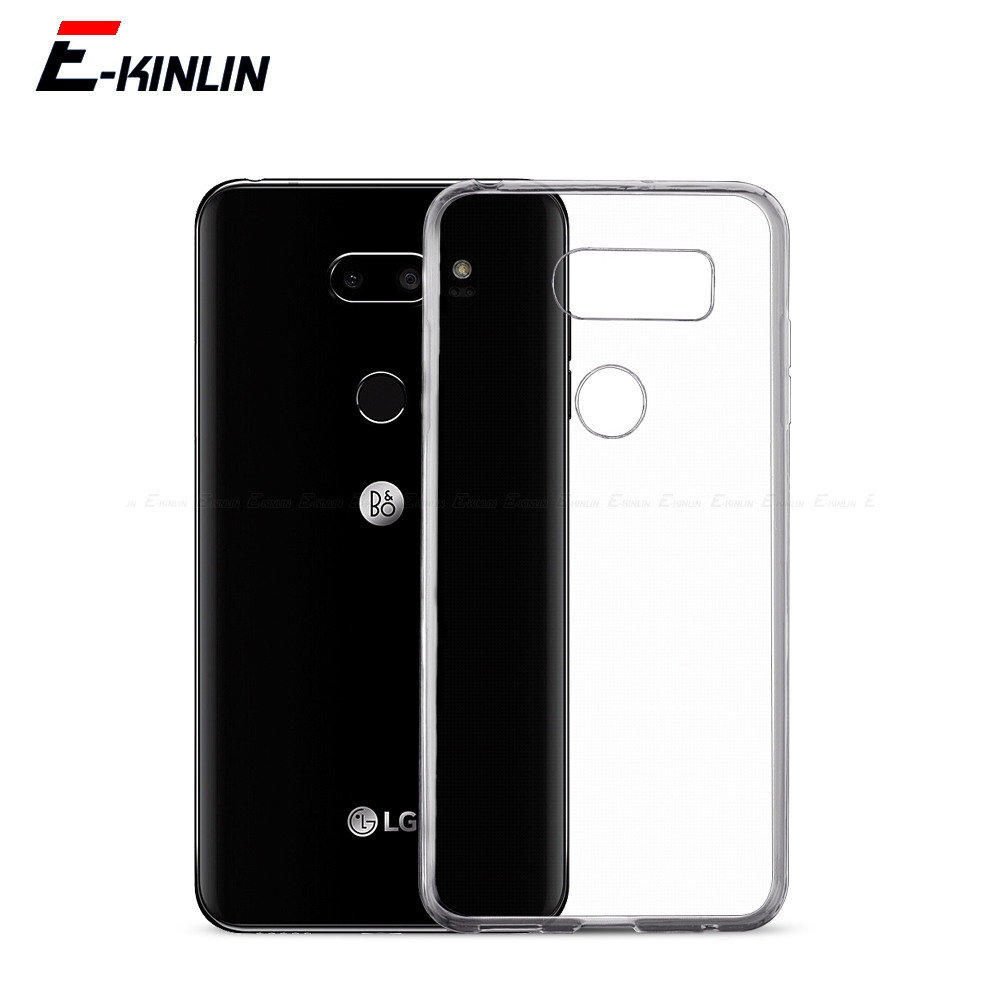 Ultra Thin Klar Weiche TPU Fall Für LG Samt G8X G8S G7 G6 V60 V50 V50S V40 V35 V30 V30S plus ThinQ Silikon Telefon Zurück Abdeckung