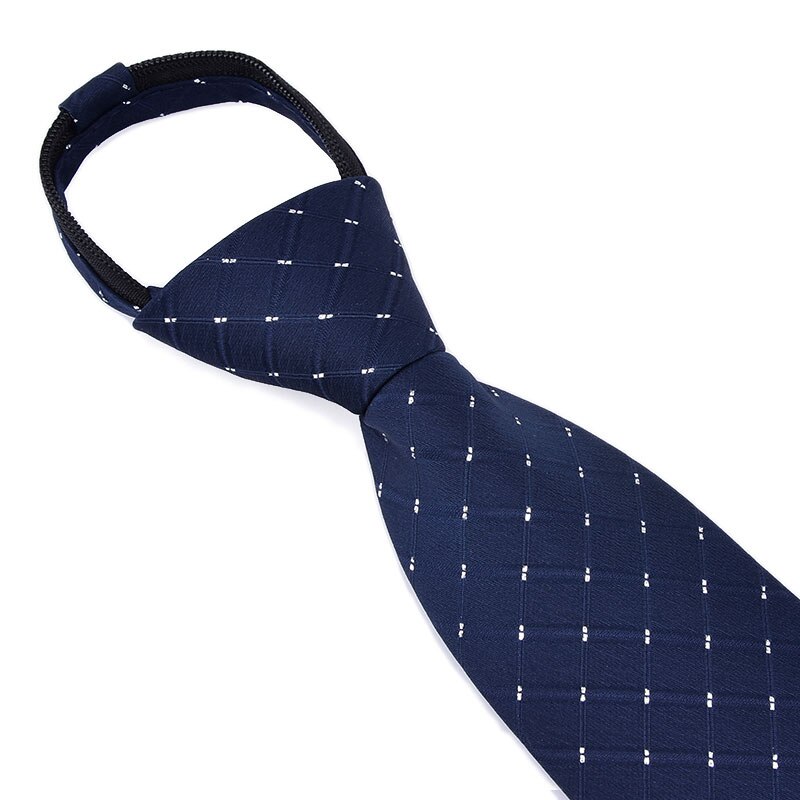 Corbatas con cremallera 8cm corbata Formal clásica de negocios para hombre corbata de boda 8cm Corbata a rayas vestido con camisa de Accesorios: Y8109CX